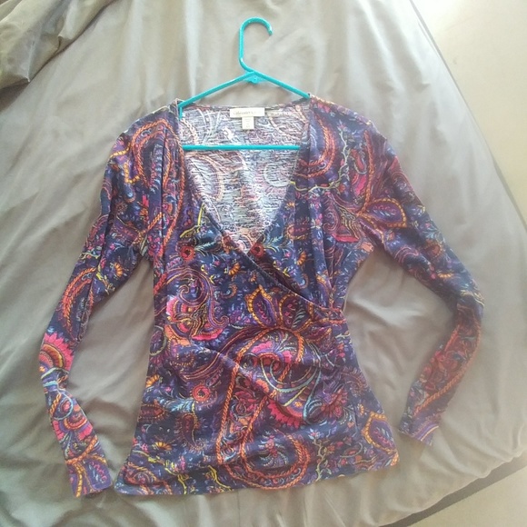 Coldwater Creek Tops - Like New Cold water Creek Wrap Shirt